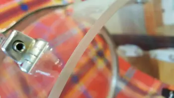 1976 Vistalite bearing edges and tom depth question