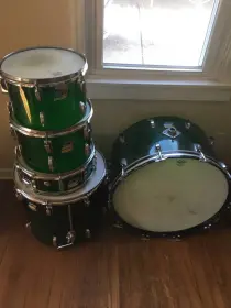 Green Ludwig Vistalites on CL