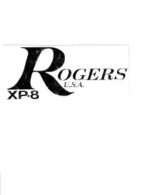 Bass Logos for 30s and 40s Radio King, Rogers XP8s