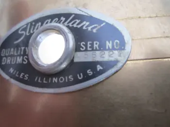 Strange Slingerland snare.