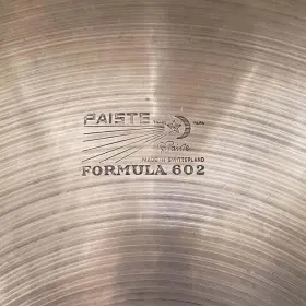 Paiste 15" Pre-Serial Formula 602 Hi-Hat (Pair) FS