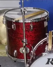 Rogers Red Onyx Drums