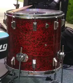 Rogers Red Onyx Drums