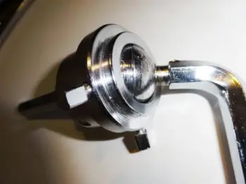 Rogers Swivomatic tom arms and mounts for sale, Slingerland tone controls
