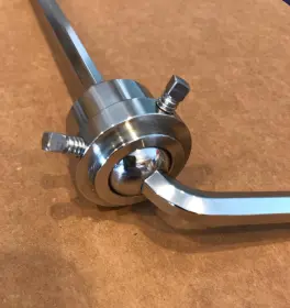 Rogers Solid Stainless Steel Swiv tom arm notice