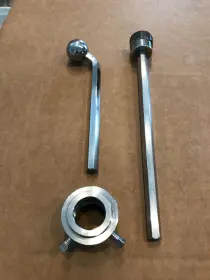 Rogers Solid Stainless Steel Swiv tom arm notice