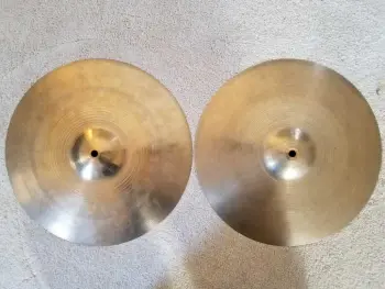 1950s Zildjian 14&quot; Small Stamp (SSA) high hats