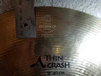 Zildjian 16&quot; Thin Crash Brilliant
