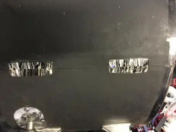 Paint stripping over a wrap
