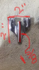 Two Gretsch bass drum claws 50s