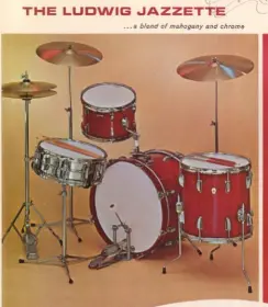 Vintage Ludwig 3-ply, 12x18 Bop!