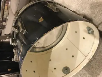 Ever see this before? 2 badges on bass drum