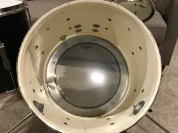 Ever see this before? 2 badges on bass drum