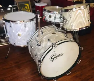 NEEDED: Gretsch Silver Satin Flame 14x14 RB FT