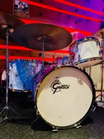 NEEDED: Gretsch Silver Satin Flame 14x14 RB FT
