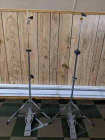 Two-Ludwig 1123-1 &quot;Spur Lock&quot; Hi-Hat Stands-70's/80's Wide Base Model