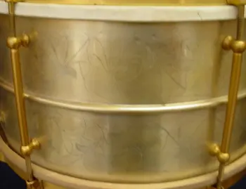 [B]EARLY 1920s C. G. CONN (SPECIAL ORDER*) 7 x 14 (SILVER/GOLD PLATE)