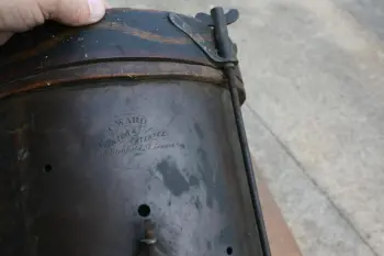 Cornelius Ward 1837 Patent snare drum