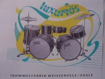 unusual Trowa drum kit