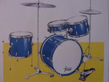 unusual Trowa drum kit