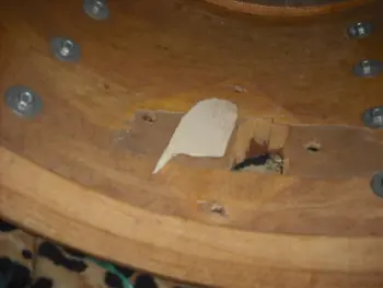hole in shell repair?