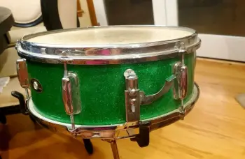 Slingerland Deluxe Student Sparkling Green Pearl