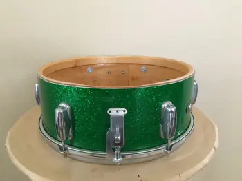 Slingerland Deluxe Student Sparkling Green Pearl