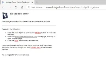 Looks Like Our Forum Is Back!!