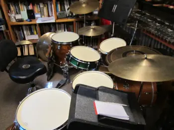 Home made Bop set with tunable floor &quot;snoms&quot;