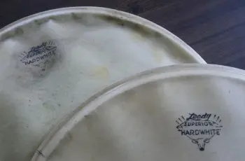 Leedy drum skins