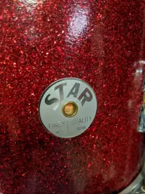 MIJ Red Sparkle Bop &quot;Franken-Kit&quot; 12/14/18/Matching Snare