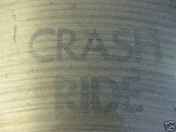 Vintge Zildjian Ink Stamp?