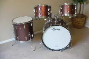 For sale - Ludwig Burgundy and Black Galaxy Sparkle
