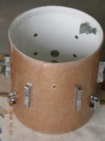 14x14 CHAMPAGNE SPARKLE CLUB-DATE FLOOR TOM