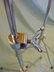 Rogers Swan Leg cymbal stands.