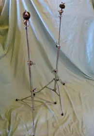 Rogers Swan Leg cymbal stands.