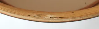 slingerland &quot;artist model&quot; reinforcement rings re-glue
