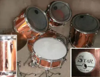 STAR drums and it's turn to TAMA in 1974