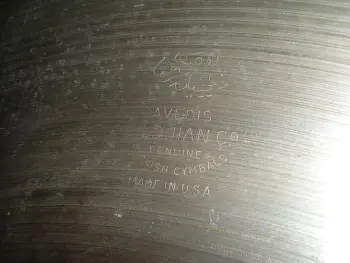 old zildjian cymbal need to identify