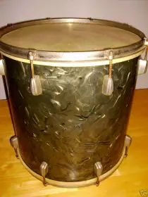 Slingerland floor tom required.