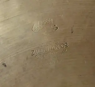 Info on Vintage Zildjian Trans Stamp cymbals weight etc.