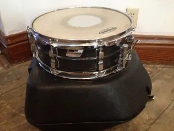 My Ludwig Black Galaxy Acrolite snare for your Speed King Pedal
