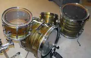 Pearl Tiger Eye Drum Set
