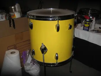 Banana Drum!  MIJ 14&quot; floor tom
