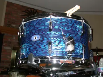 Leedy Chicago Blue Onyx 8X14 Snare Refurbished