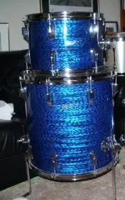Early 70s Rogers Blue Onyx