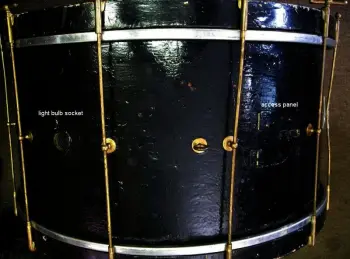 Ludwig and Ludwig Bass Drum 28&quot;