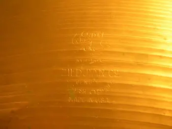 need date of old zildjian a 22inch w?soundfile