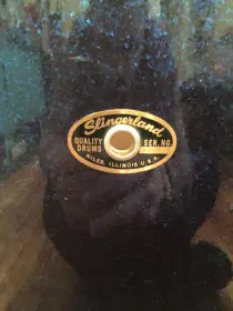 Slingerland 60s jazz kit 20,12,16