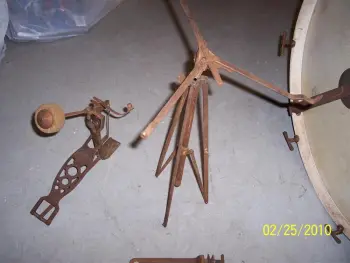 Leedy Snare, Bass and Hardware Restoration